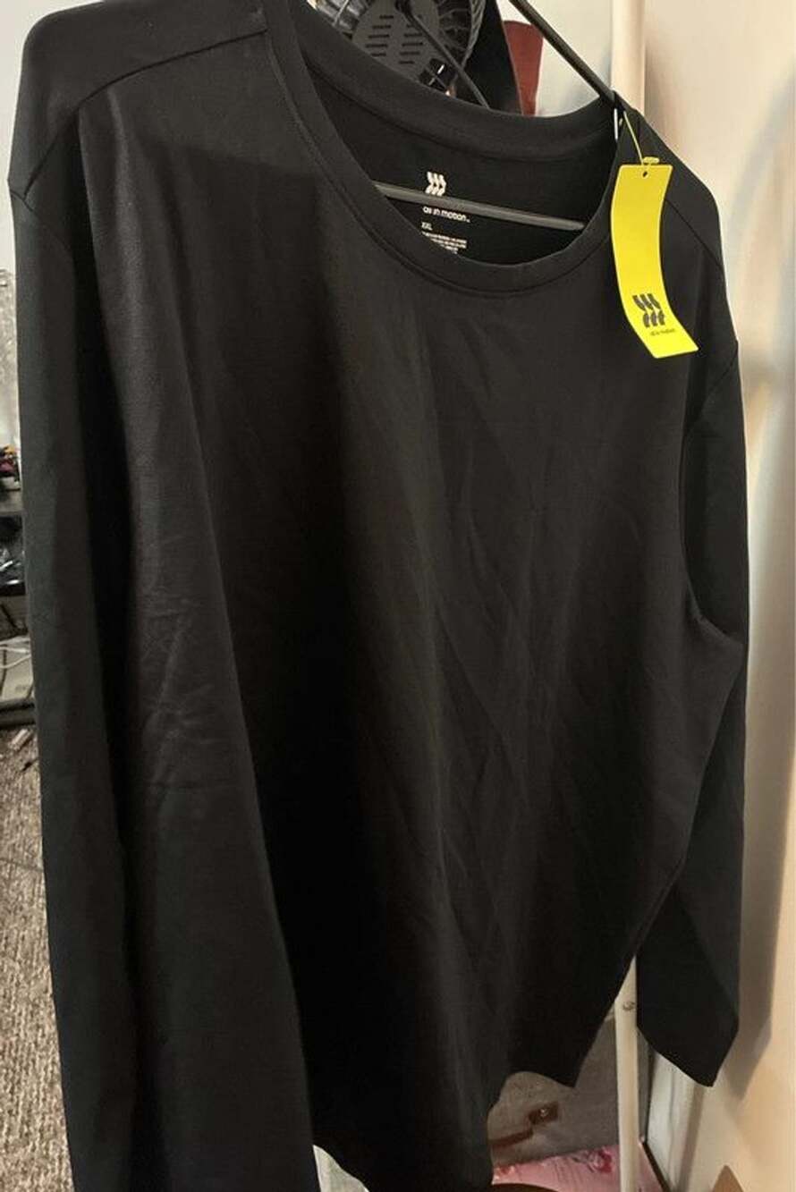 Women’s NWT XXl all in motion black long sleeve tshirt dri fit soft